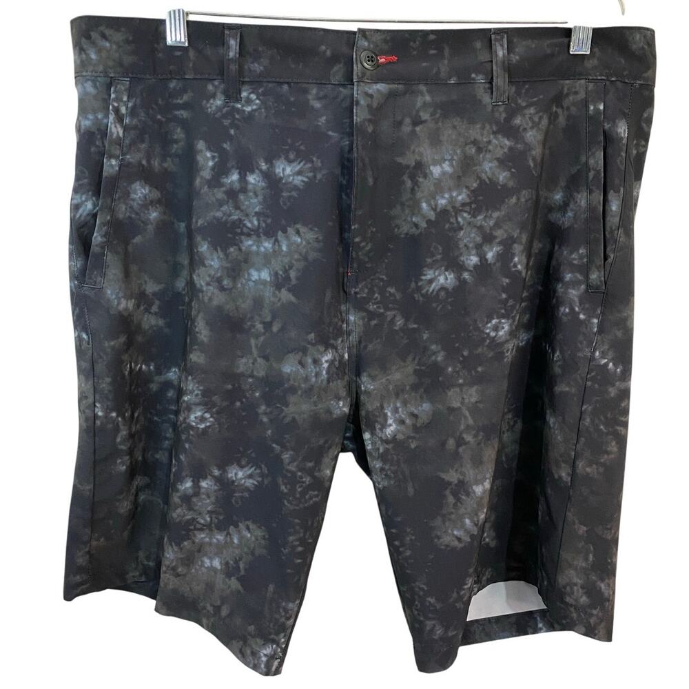 SPLIT Boardshorts – Cloud Wash Pattern – Black/Grey – Men’s Size 40